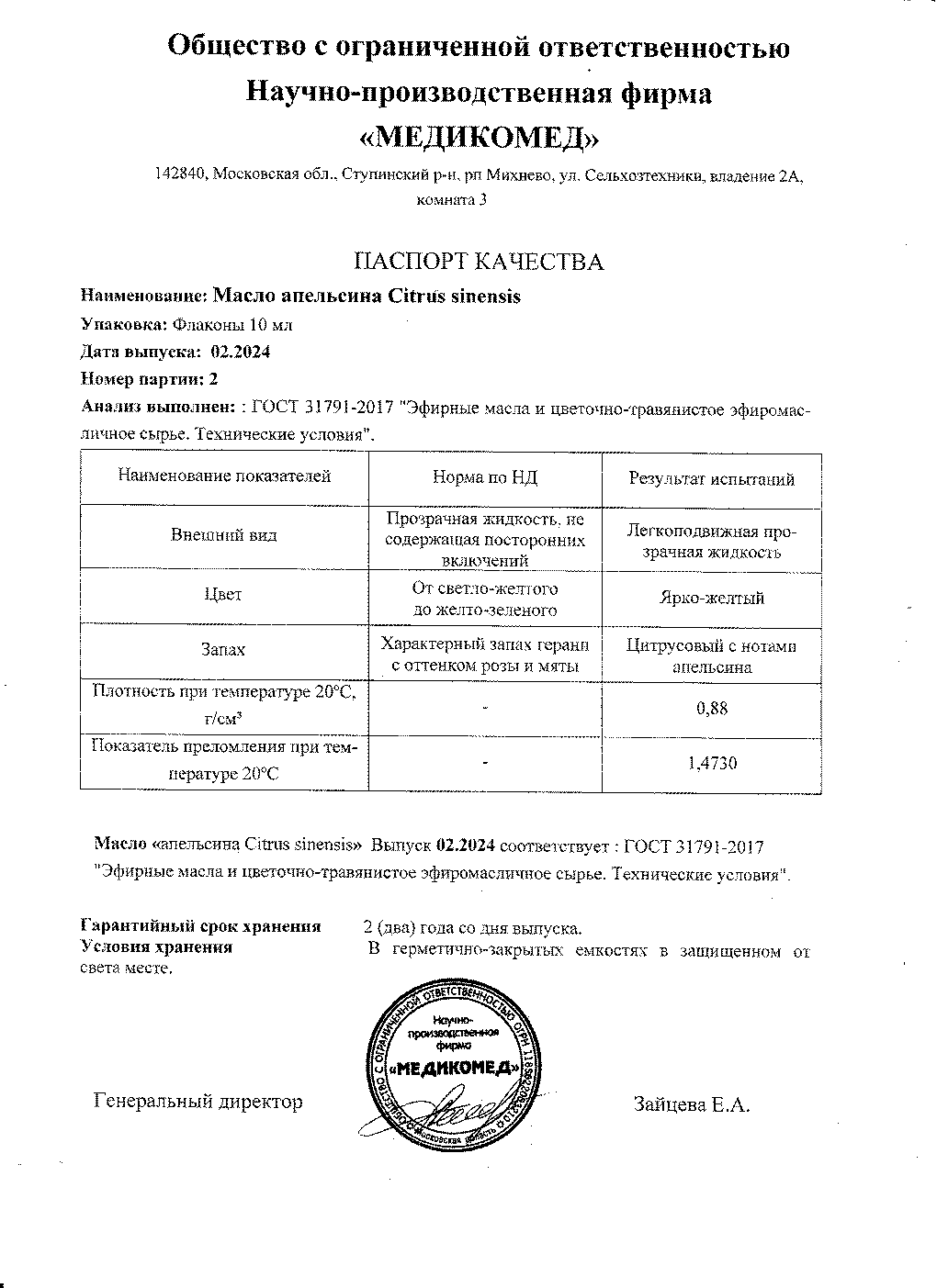 Паспорт №022024